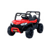 Auto a Batería Lumax 4x4 12V control remoto, USB y Música Rojo