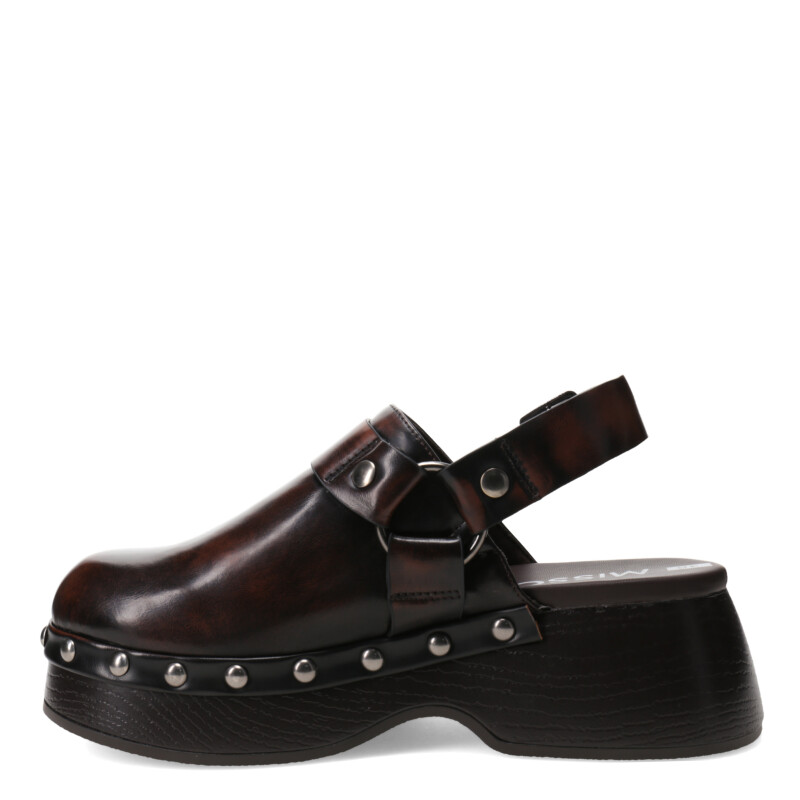 Zuecos de Mujer Miss Carol Rangu Marrón Oscuro