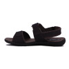 Country Sandalia Hombre Dos Tiras Con Velkro Y Pulsera Cafe