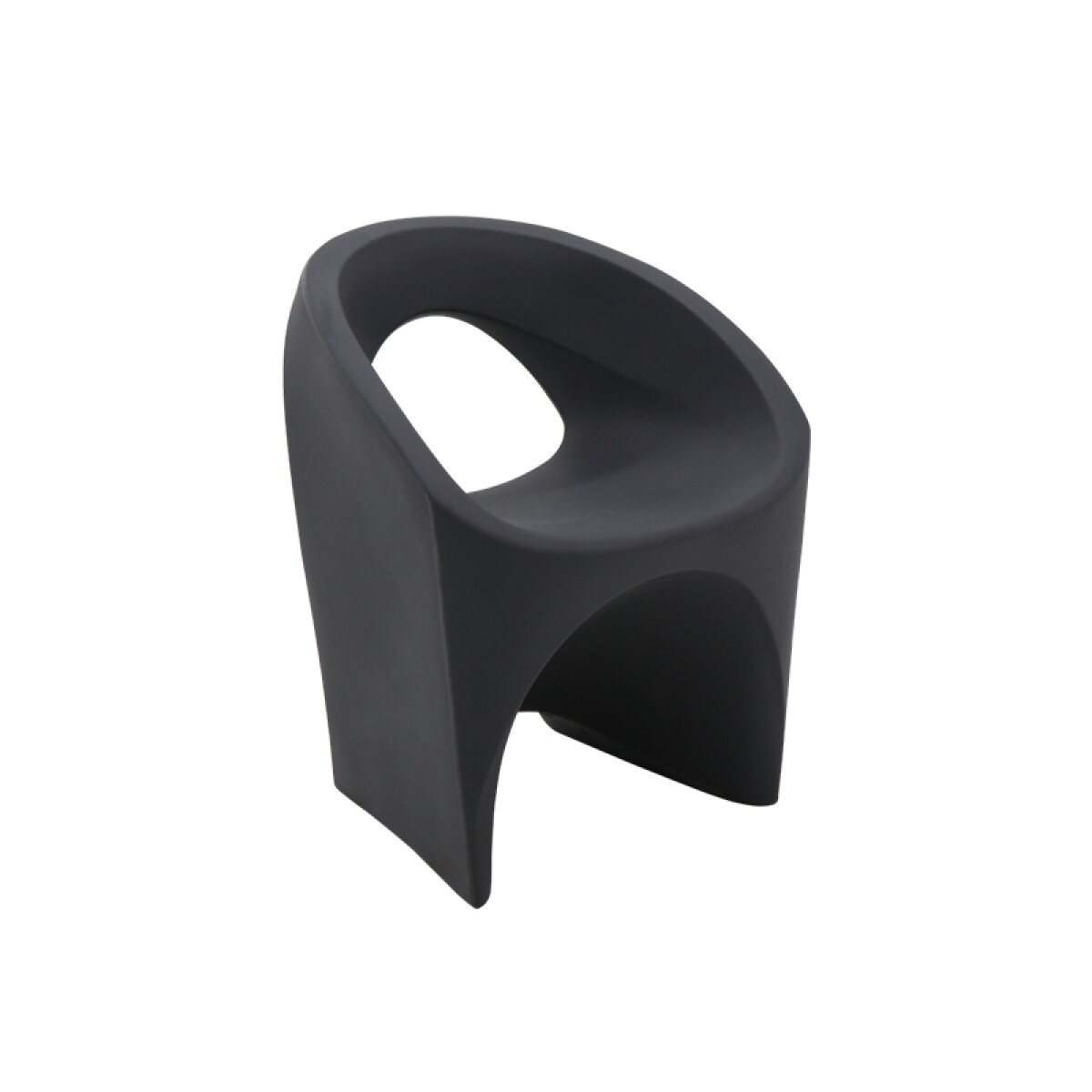 Sillón de polietileno "JET" grafito -TRAMONTINA - TD0706 