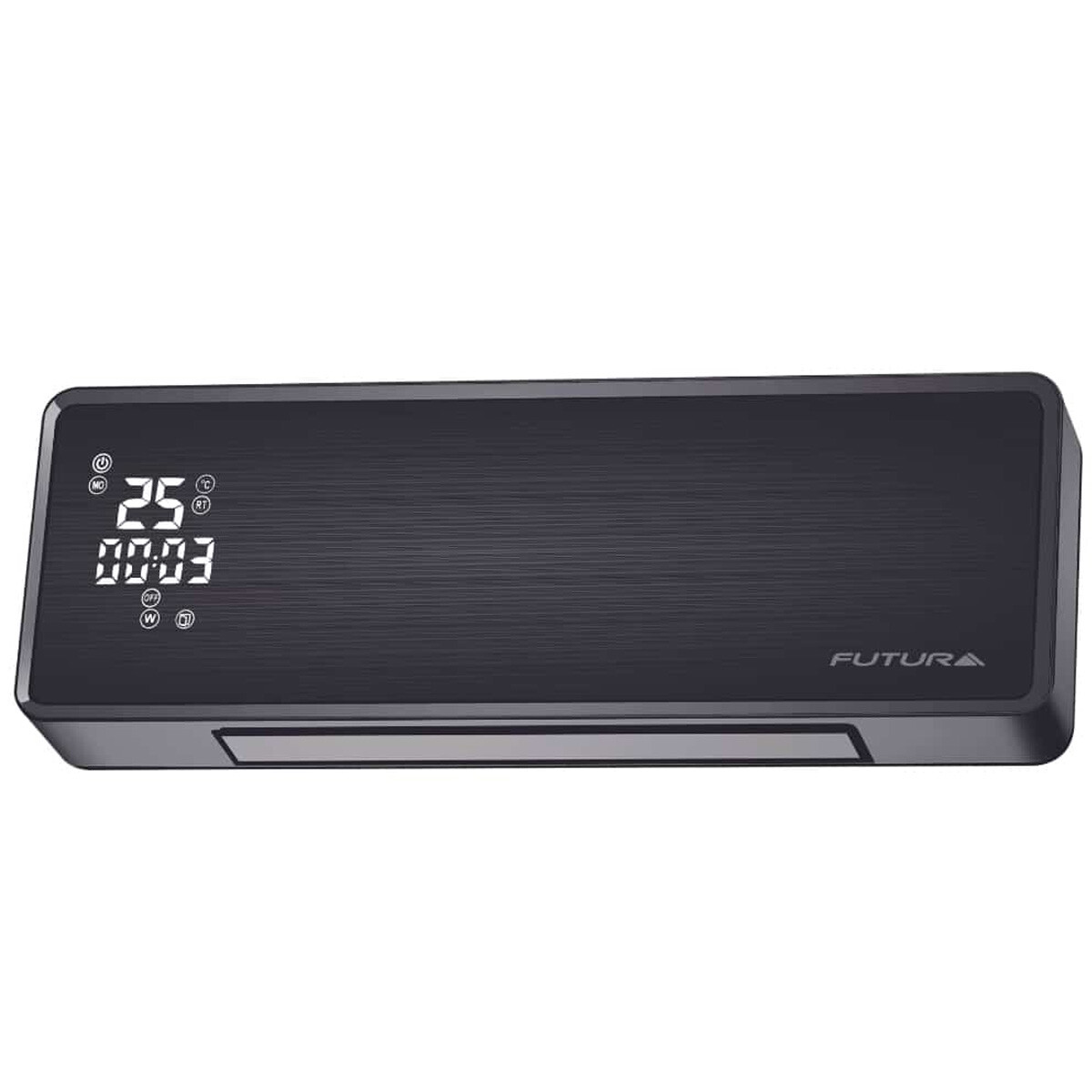 CONVECTOR DE PARED FUTURA FUT-CW2000B NEGRO 