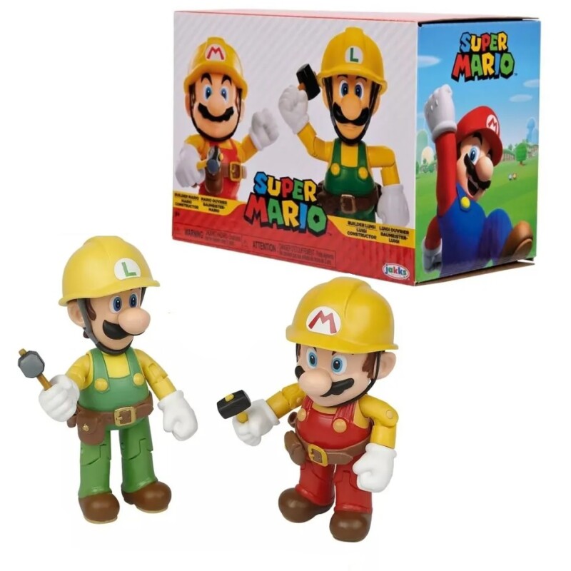 Pack Super Mario 2 Figuras Mario Y Luigi Pack Super Mario 2 Figuras Mario Y Luigi