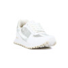 Championes Vizzano Mujer Casual Blanco-plata