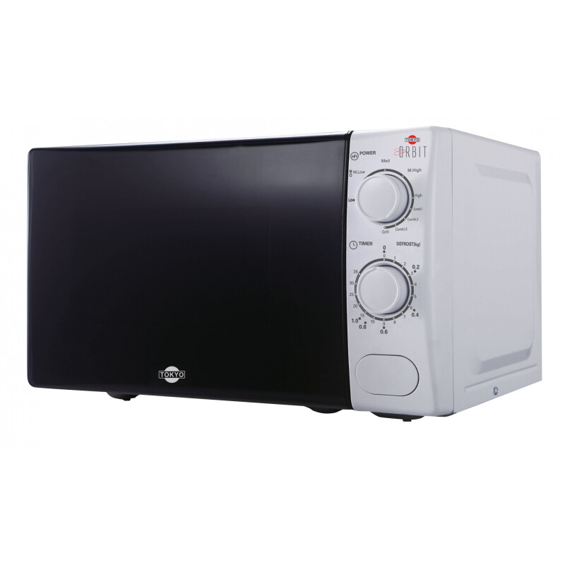 Microondas Tokyo 20L Orbit TOK20LOG con Grill Manual Microondas Tokyo 20L Orbit TOK20LOG con Grill Manual