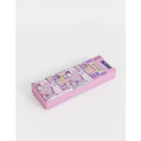 Cartuchera Retro ''hello Kitty'' Combinacion Multicolor