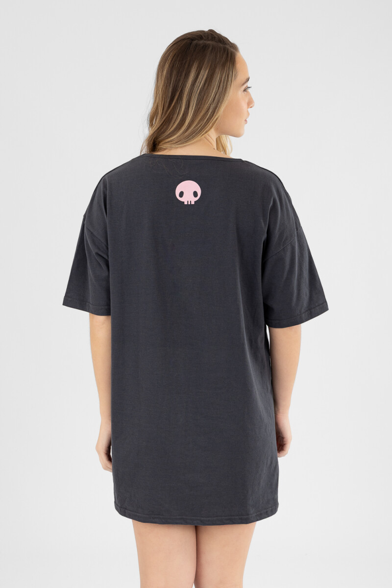 Kuromi dress Gris melange
