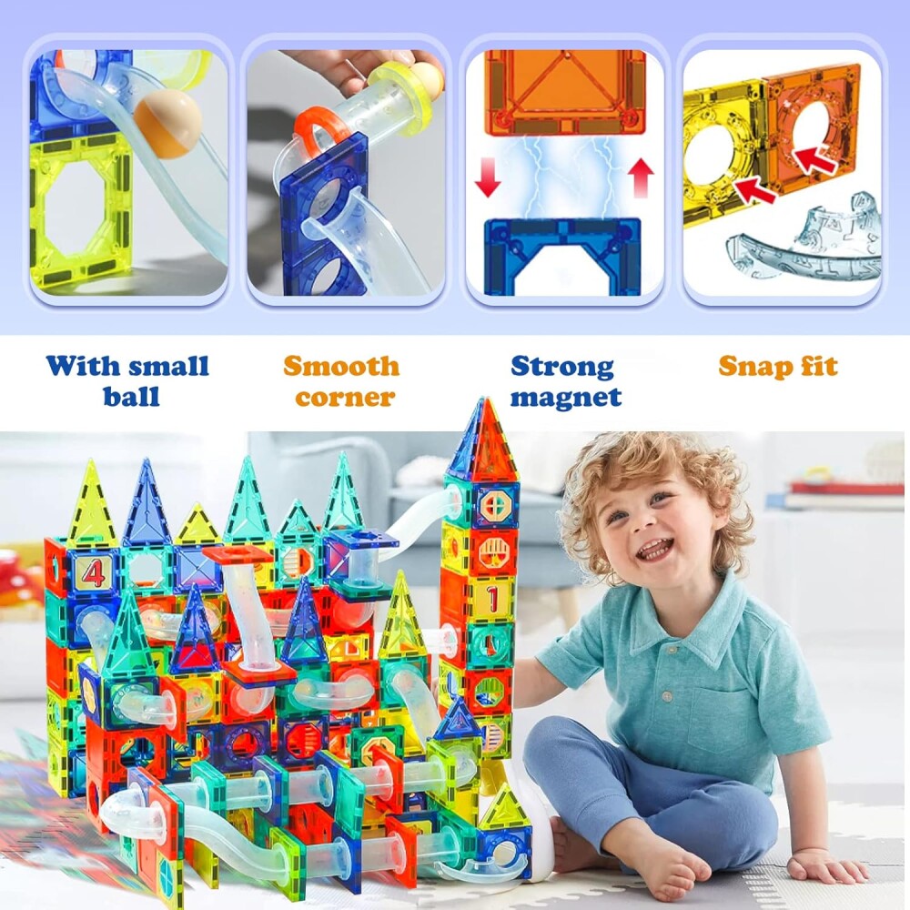 Juego Magnético Colorful 73 pcs Juego Magnético Colorful 73 pcs