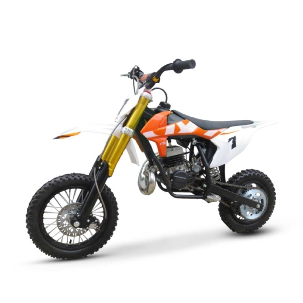 Moto Mini Moto Pro Racing 50cc Kxd707 Competicion ( 2 Tiempos ) - Naranja 