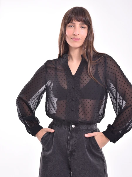 CAMISA PRISMA NEGRO