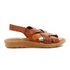 Sandalia Country Cuero Mujer Salmon-multicolor