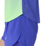 Polo Running Road Fade SS Top Mujer Cobalt Burst/illuminate Green
