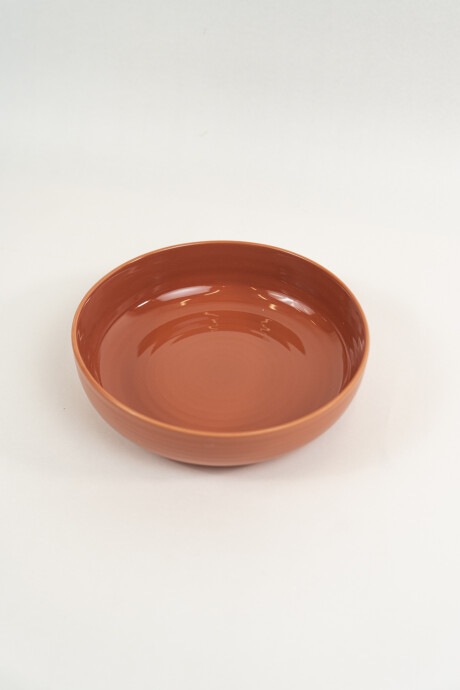 Plato Hondo Luna Color Unico