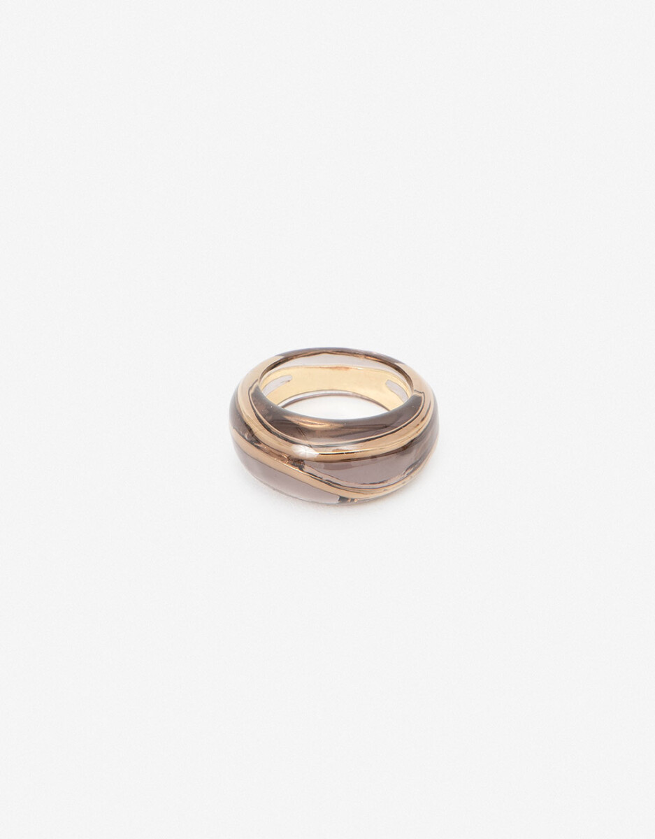 Anillo Chico De Resina 