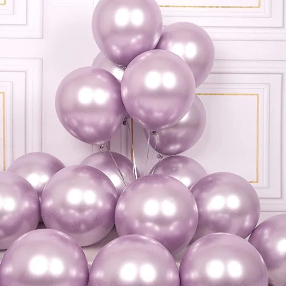 Globos Cromado Tamaño R12 X50 - Lila 