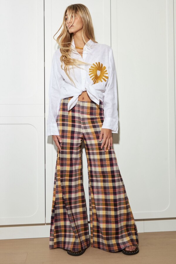 Pantalon escocés Uva