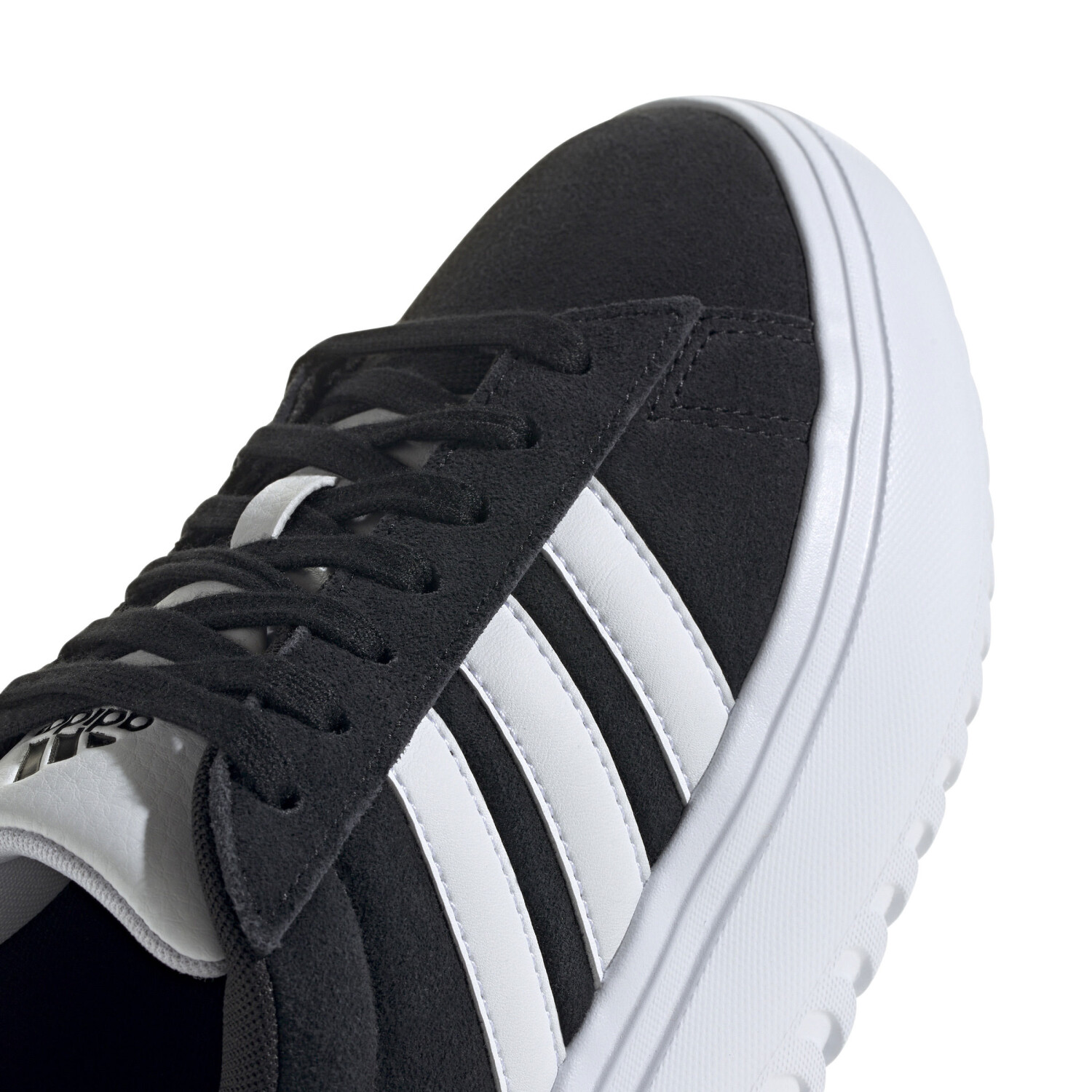 Championes de Mujer Adidas Grand Court Negro Blanco Adidas