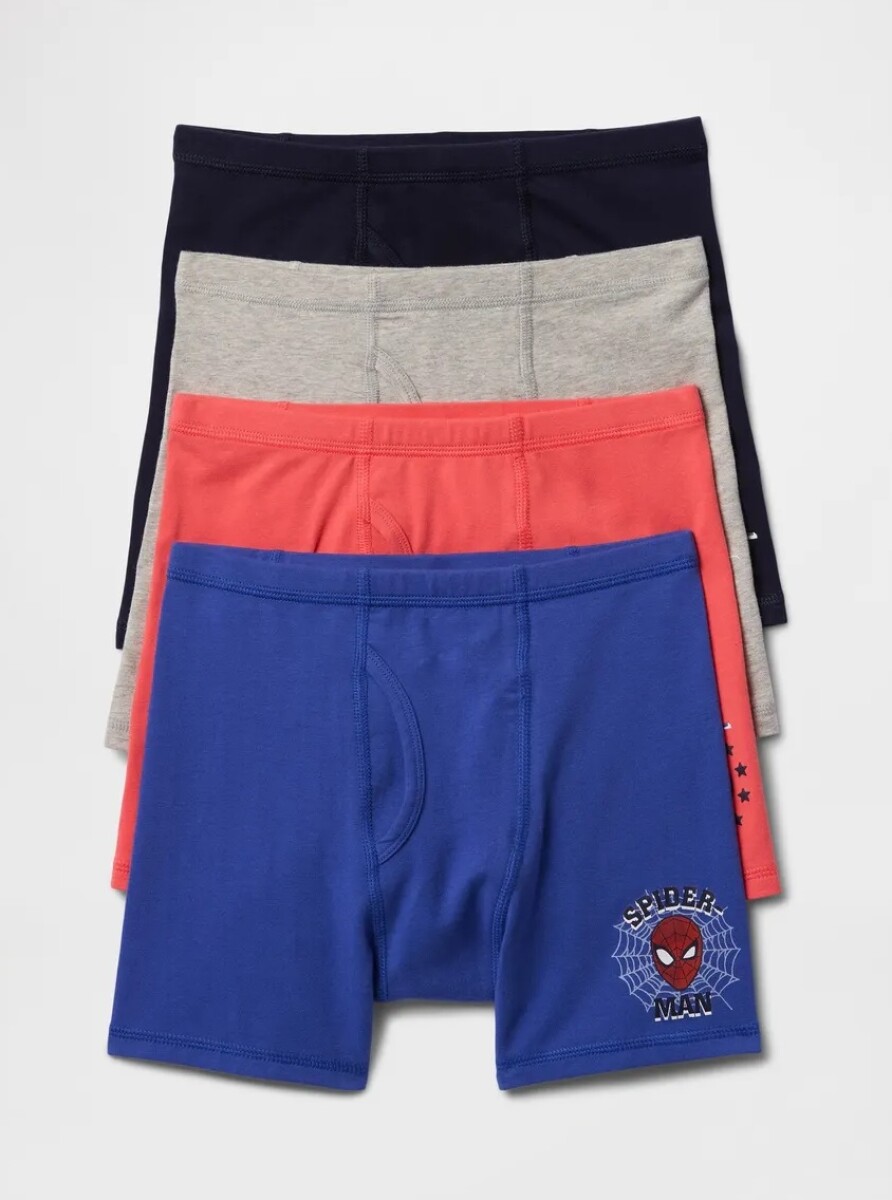 Boxer Spiderman Pack X4 Niño - Cayenne 