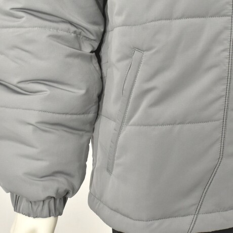 Campera Abrigo con Capucha p/ Hombre Reebok Jket Down Effe2 Gris