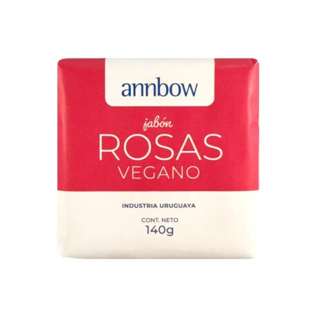 Jabón vegano AnnBow 140g Rosas