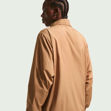 Abrigo Nike Club De Hombre Crema