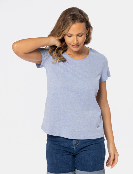 REMERA BÁSICA DE ALGODÓN Denim