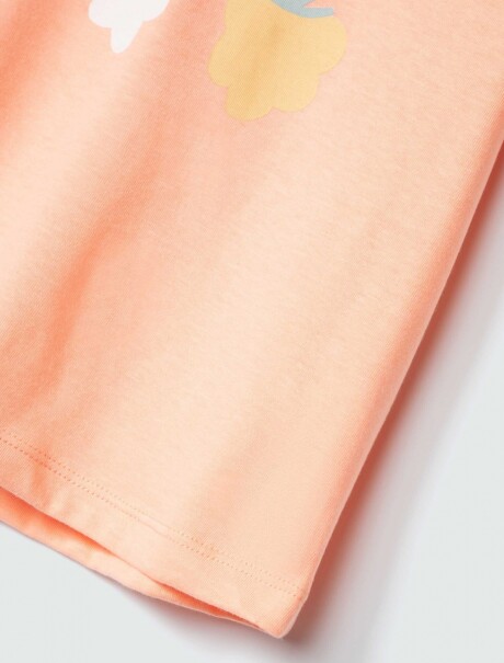 CONJUNTO INFANTIL ESTAMPADO NARANJA
