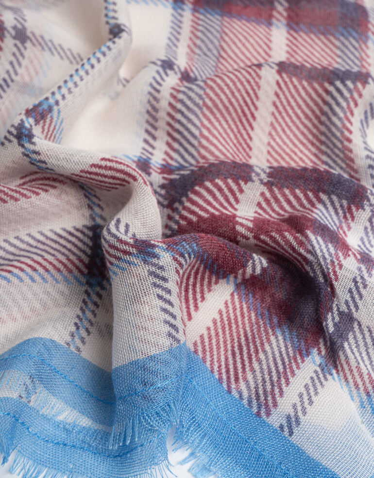 Pañuelos Raso NV Geometrico Pañuelo Cuadrillé - Combinacion Multicolor