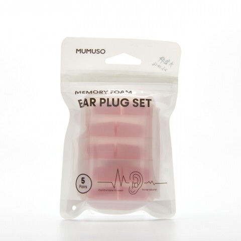 TAPONES PARA LOS OÍDOS DE ESPUMA VISCOELÁSTICA (5 PARES/ROSA) TAPONES PARA LOS OÍDOS DE ESPUMA VISCOELÁSTICA (5 PARES/ROSA)