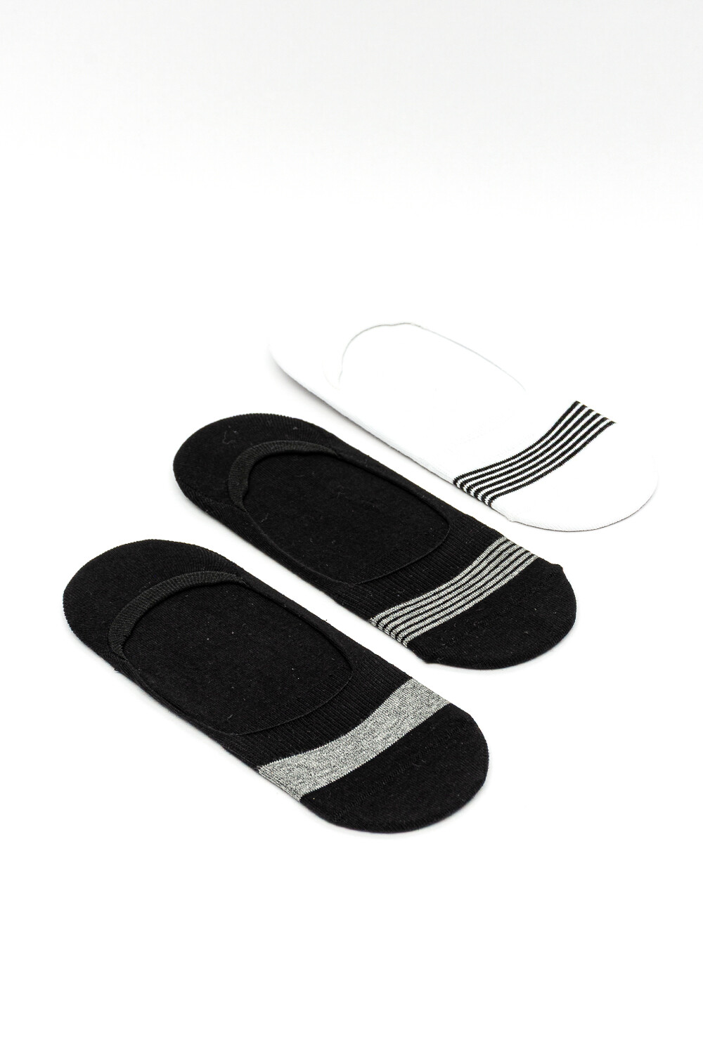 Medias Invisible Niro, Pack X 3 Color Unico
