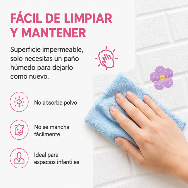 Revestimiento Autoadhesivo Pared Infantil X40 Calidad Variante Animales