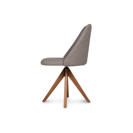 Silla Giratoria Karol 141- Tela Microfibra A6 (Tostado)