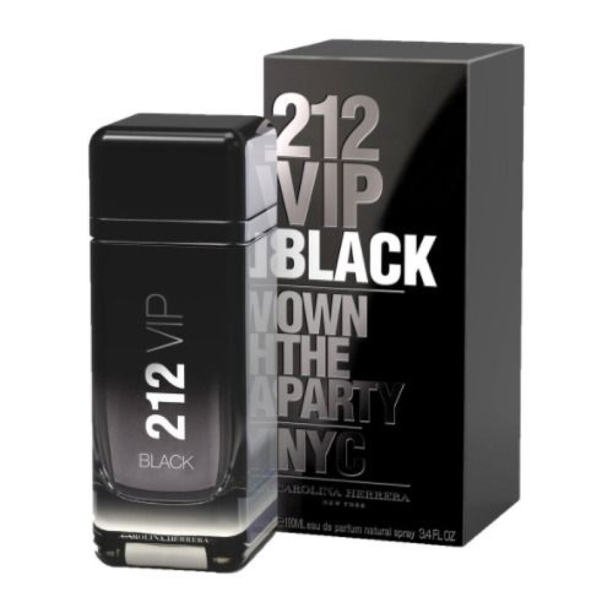 PERFUME CAROLINA HERRERA 212 VIP BLACK EDP 50ML-(Hombre) - Sin color 