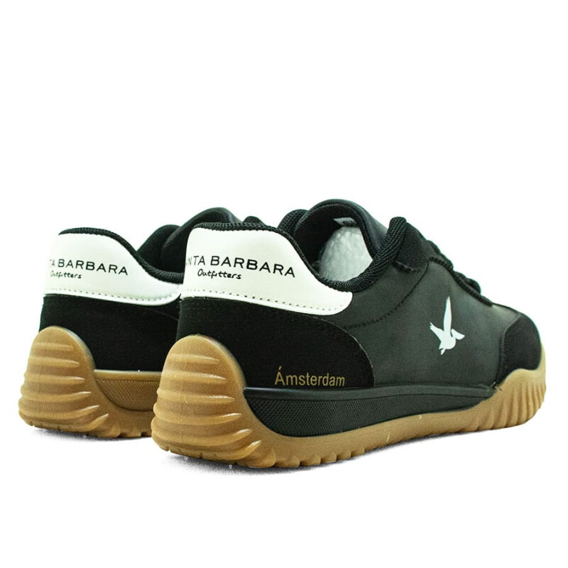 Championes Santa Barbara Loop M de Hombre Negro