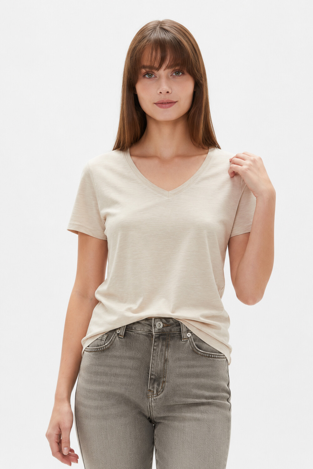 Remera Blumi Cemento