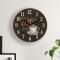 Reloj de pared mdf D28,8x3,5 cm FRESH COFFEE