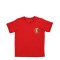 House T-shirts British Rojo