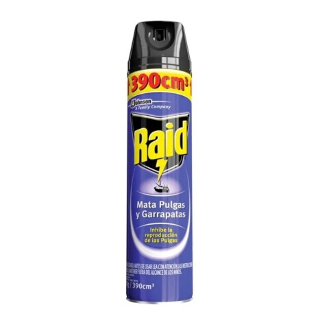 Insecticida En Aerosol Raid Pulgas y Garrapatas