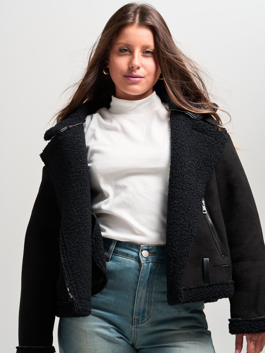 Chaqueta Gamulán Slowly - Black 