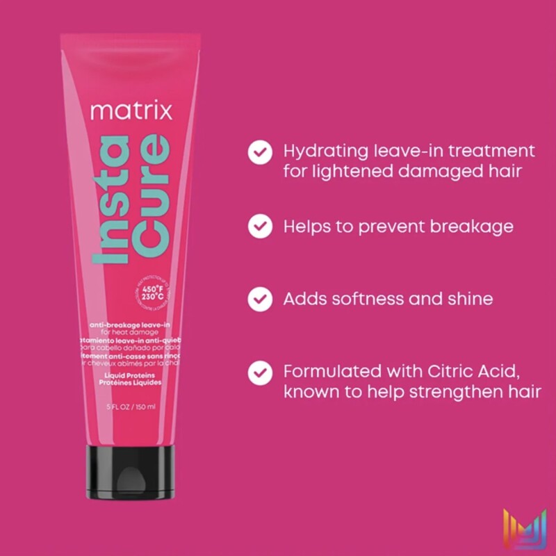 Tratamiento Anti Quiebre Matrix Instacure Sin Enjuague 150ml Para Cabello Dañado Tratamiento Anti Quiebre Matrix Instacure Sin Enjuague 150ml Para Cabello Dañado