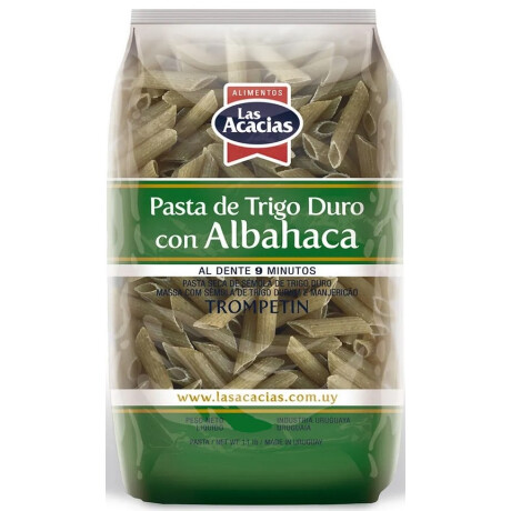 FIDEO LAS ACACIAS ALBAHACA 400G TROMPETIN FIDEO LAS ACACIAS ALBAHACA 400G TROMPETIN