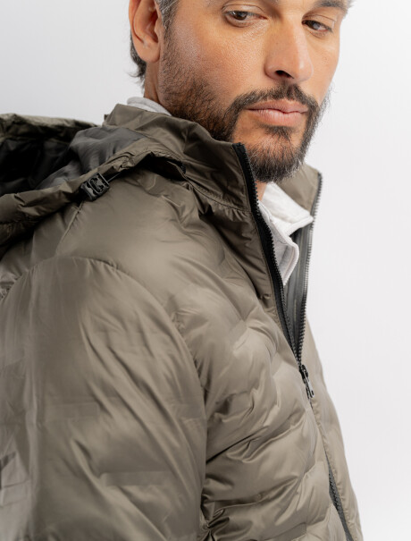 Campera capitoneada Ultratek oliva