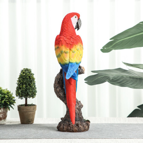 Adorno Decorativo Papagayo 28cm Adorno Decorativo Papagayo 28cm