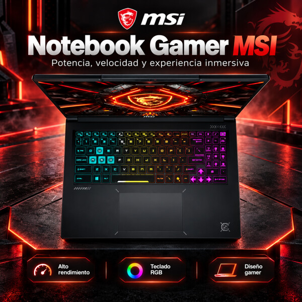 Notebook Gamer Msi Crosshair 16 Hx Core I9 16gb 512gb Ssd Rtx 5070 16" NOTEBOOK MSI CROSSHAIR I9/16/512/5070
