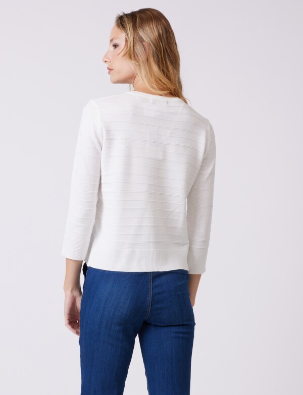 Cardigan Basico CRUDO