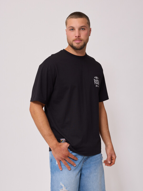 T-SHIRT ROKAI RUSTY Negro
