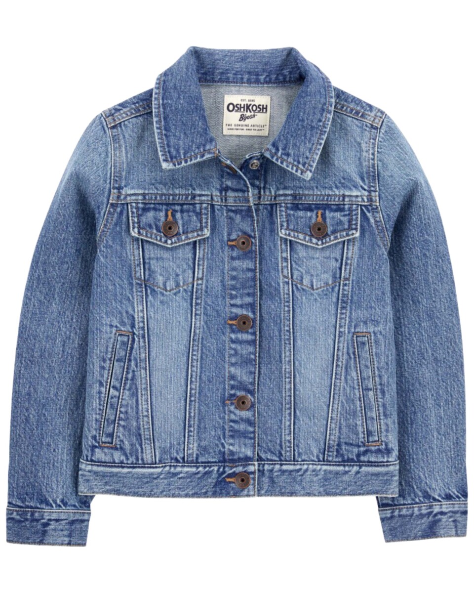 Campera jean clásica. Talles 6-14 