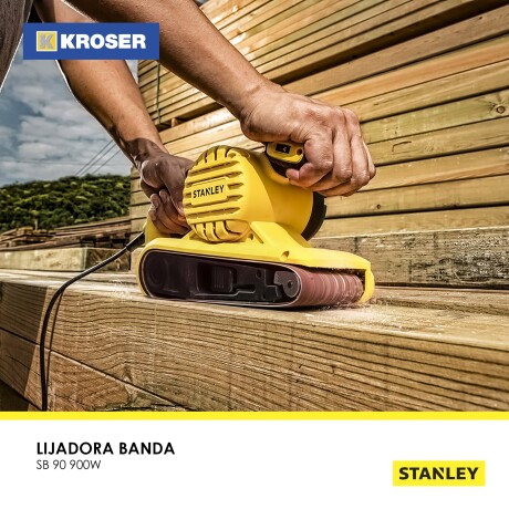 LIJADORA BANDA 533X75MM 900W SB90 STANLEY ++ N/a