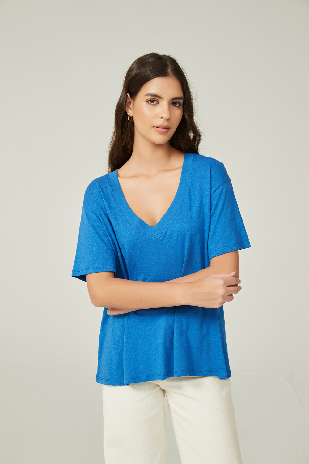 Remera Matias Azul Indigo