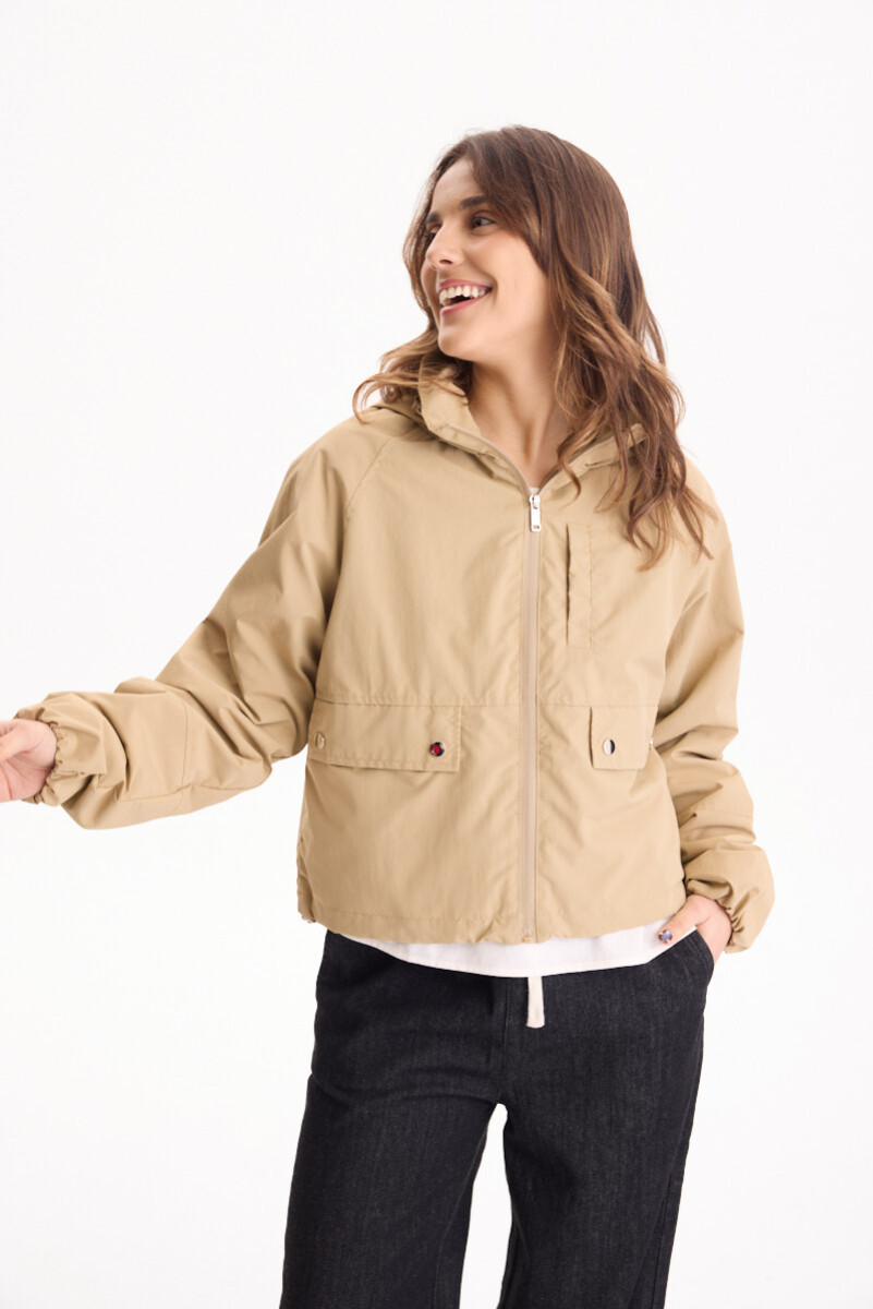 Campera Prism - Beige 