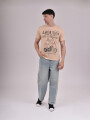 REMERA AMERICAN BEIGE (V)